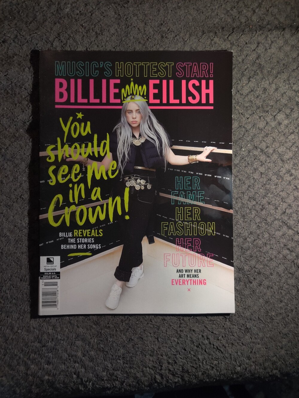 2020 Billie Eilish Collector's Edition Magazine